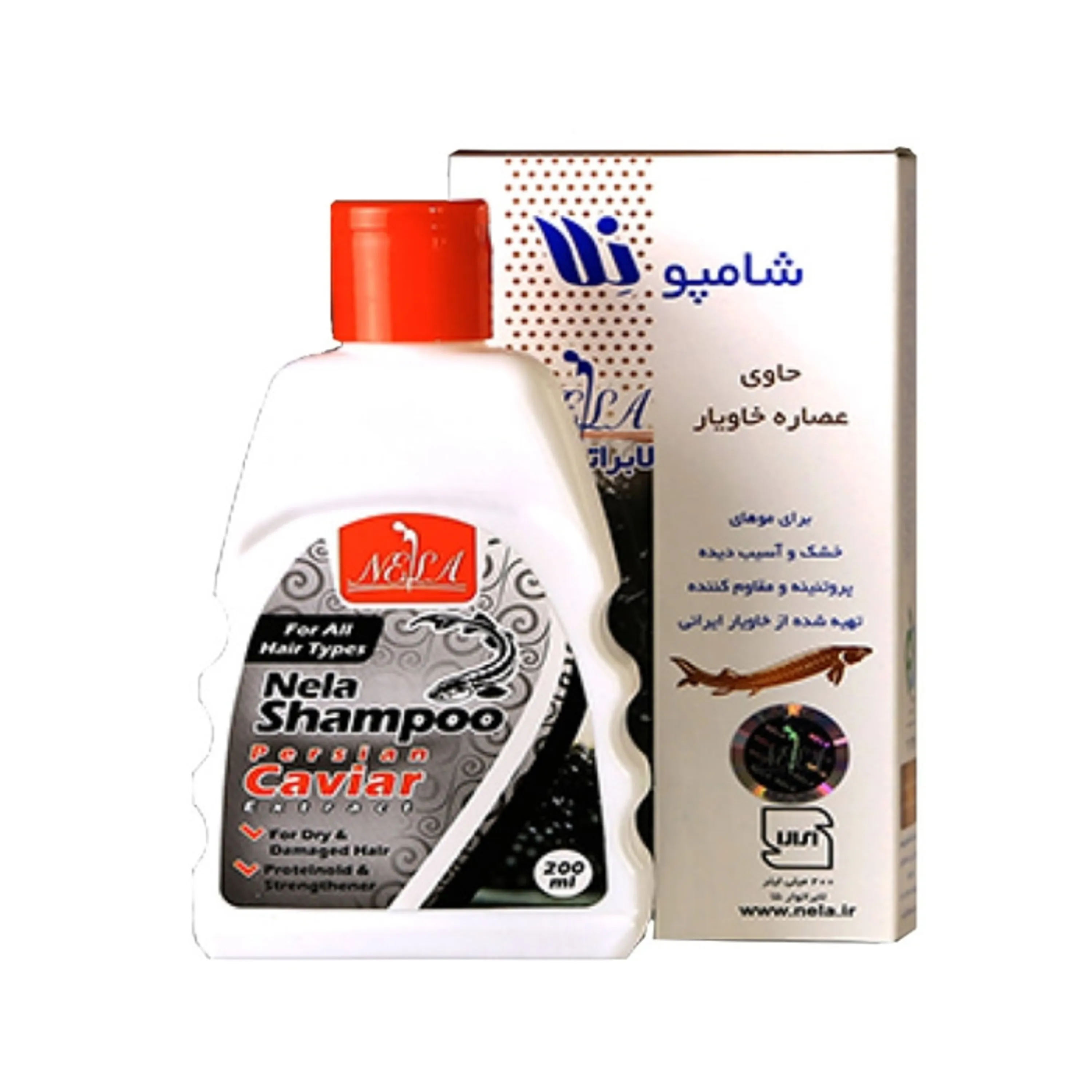 شامپو عصاره خاویار NELA شامپو عصاره خاویار NELA